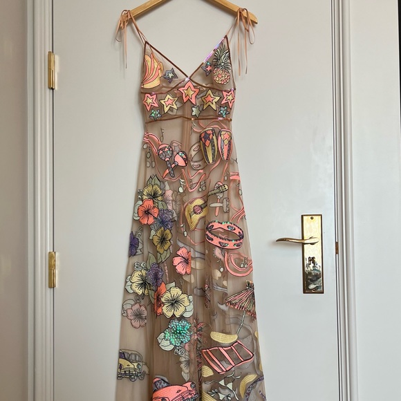 For Love & Lemons Sheer Cuba Dress - Picture 2 of 5